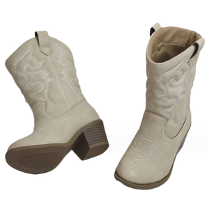 Nouvelles Arrivées Bottes d'Hiver en Caoutchouc et Peau de Porc pour Enfants, Bottes de Cowboy Personnalisées, Bottines pour Filles, Chaussures pour Garçons - Product Image 4