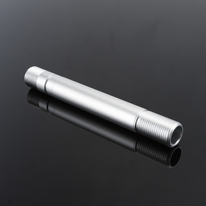 Poste de Lámpara de Aleación de Aluminio Topway, Redondo, Resistente, Soporte para Iluminación Vial, 100 mm de Longitud, Procesamiento Personalizable - Product Image 1