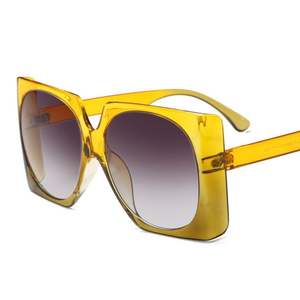 Gafas de Sol Personalizadas 2019, Gafas de Sol Cuadradas Vintage para Mujer, Gafas de Sol Grandes con Degradado para Dama - Product Image 3