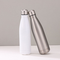 Gourde isotherme en acier inoxydable 304 de 500 ml, forme balle, pour sport, voyage, gym, isolation thermique 12-24 heures, cadeau
