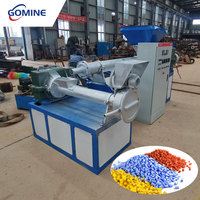 Máquina para Fabricar Gránulos de Plástico PE PP PPR, Material Plástico en Bruto, Recicladora de Plástico para Partículas Regeneradas