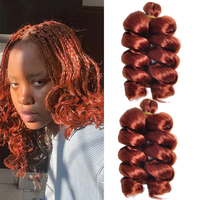 Extensions de cheveux à tresser en boucles lâches italiennes de 12 pouces, 75g, pour femmes noires, effet soyeux, vente en gros