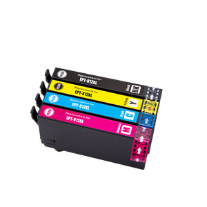 Cartuccia d'inchiostro a colori compatibile Premium INK-TANK EPT 812XL EPT812XL T812XL T812XXL EPT812XXL per stampante Epson WF-4830 - Product Image 1