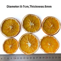 China Natuurlijke Gedroogd Fruit Citrus Chips Rijke Vitamine C Gezonde Uitgedroogd Vruchten Thee Ingrediënt Zoete Droge Oranje Slice