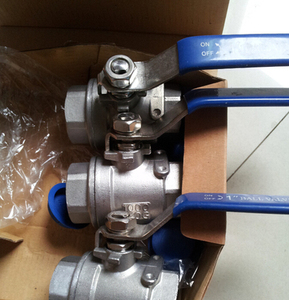 วาล์วบอลยูเนียนสองชิ้น สแตนเลสสตีล Ss304 ขนาด 2 นิ้ว 2 ชิ้น (2pcs) รุ่น TKFM Cf8m 1000 <span class=keywords><strong>Wog</strong></span> - Product Image 3