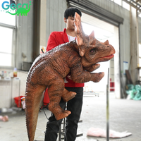Marionnette de dinosaure réaliste en silicone de qualité supérieure, artisanale, taille réelle, animatronique, dragon, dinosaure bébé