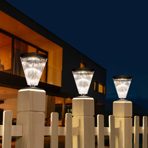 Lámpara <span class=keywords><strong>Solar</strong></span> de Jardín Impermeable para Exteriores, Linterna LED Brillante para Caminos, Precio Competitivo, Lámpara Decorativa para Caminos Exteriores IP65 - Product Image 2