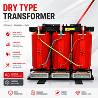 Transformateur de distribution à sec en résine moulée 10 kV 380 V personnalisable en promotion pour la distribution d'énergie en usine