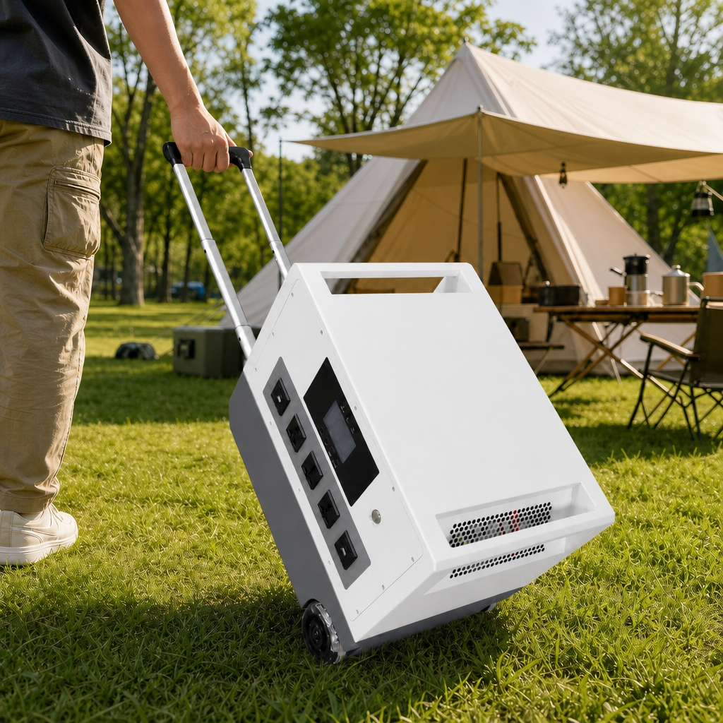 New 4kWh 3000W Solar Generator Portable LiFePO4 11000 Cycle Power Station with WiFi Smart App Control for Home Emergency Backup · image 5