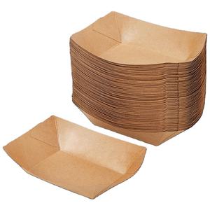 Bandeja de Papel para Alimentos con Logotipo Personalizado, Contenedor de Alimentos de Grado Alimenticio, Buen Precio - Product Image 1