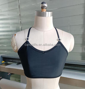 <span class=keywords><strong>Ropa</strong></span> de Danza Moderna, Conjunto de 2 Piezas, Top Corto y Falda, para Danza Contemporánea, Lírica, Práctica, Entrenamiento, <span class=keywords><strong>Ballet</strong></span> - Product Image 3