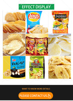 50kg 100kg 300kg Pringles chips de pomme de terre Snack ligne de machines de production et d'emballage de chips de pomme de terre Machine de fabrication de croustilles