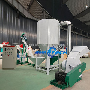Hot bán động cơ diesel PELLET Máy trang trại Mill granulator động vật Bốn Con lăn chế biến thức ăn máy PELLET mà không có động cơ - Product Image 4