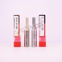 KWS Tiger Fraise CNC Arden en carbure TCT, acier rapide, 3 cannelures, OEM, 10 pièces pour stratifiés
