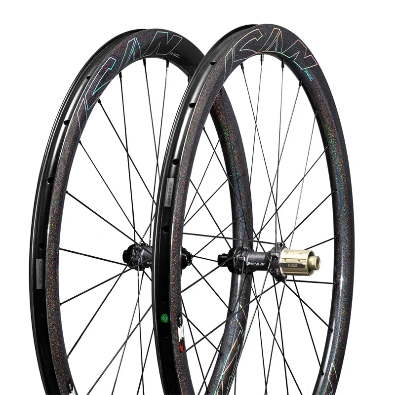 सिरेमिक असर हब 40mm कार्बन सड़क रिम्स सड़क बाइक wheelset 700C