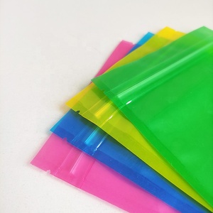 Sacchetti di Plastica Trasparenti con Chiusura a <span class=keywords><strong>Zip</strong></span> in Vari Colori: Rosa, Blu, Giallo, Verde - Product Image 5