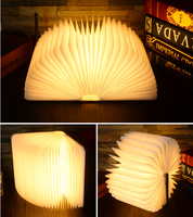 2024 nouveaux produits USB cadeau d'entreprise ensemble pliant orgue lanterne LED nuit sublimation lampe cadeau articles gadgets lumière électronique