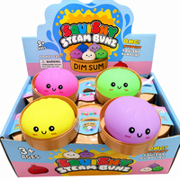 Jouets sensoriels anti-stress en TPE personnalisés en gros, à rebond lent, en forme de gâteau au beurre, pour la décompression et le soulagement du stress, multi-usages