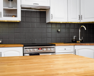 Mueble de Cocina Modular Moderno de Alta Calidad en Madera Maciza para el Hogar, Alacena, Gabinetes de Cocina Preempaquetados - Product Image 1