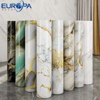 Autocollant mural personnalisé auto-adhésif, différents designs de décoration murale, motifs marbrés
