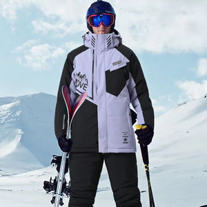 In Stock <span class=keywords><strong>di</strong></span> moda <span class=keywords><strong>tuta</strong></span> da sci vendita calda uomo e donna Snowboard Top pantaloni da sci <span class=keywords><strong>coppia</strong></span> <span class=keywords><strong>tuta</strong></span> neve HX513-1 - Product Image 1