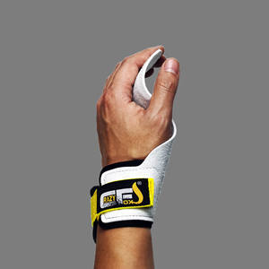 Luvas Sem Dedos com 2/<span class=keywords><strong>3</strong></span> Furos de Camurça de Microfibra para Levantamento de Peso, Calleras, Protetor para Ginástica, Proteção de Palma para Barra Fixa - Product Image 3