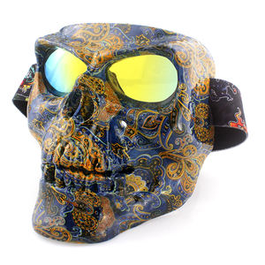 <span class=keywords><strong>Masque</strong></span> de crâne de lunettes de moto tout-terrain <span class=keywords><strong>pour</strong></span> l'équitation en plein air - Product Image 6