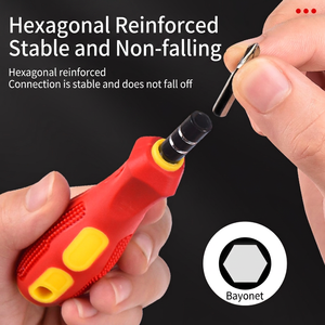 Juego de llaves hexagonales 32 en 1, kit de destornilladores multifunción con puntas magnéticas y mango ergonómico para reparación y mantenimiento de bricolaje - Product Image 2