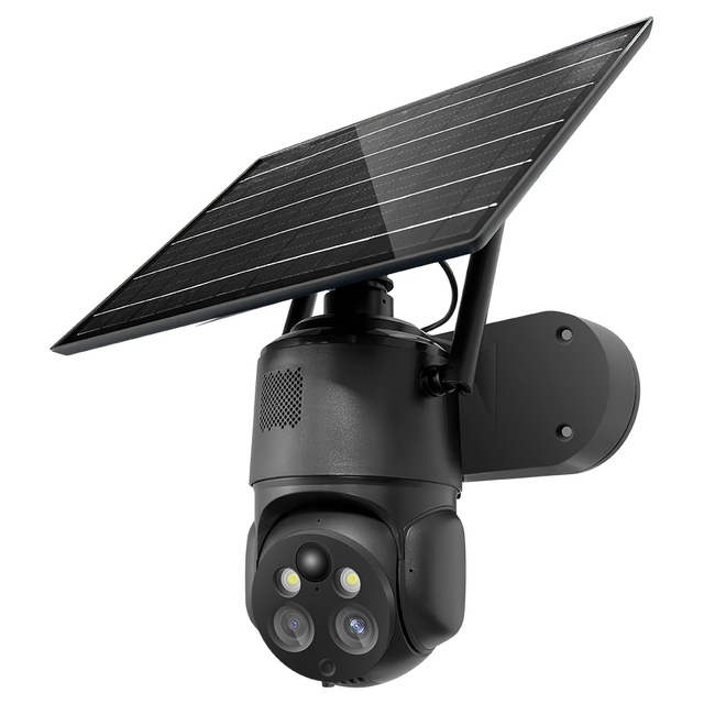 BOYI 4g WiFi Wireless Solar Camera Night Vision and Solar Cctv Camera with Sim Card