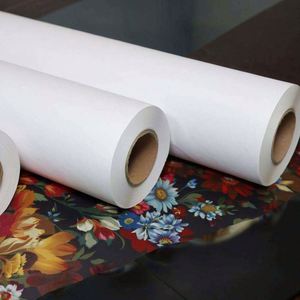 Factory Supply White Thermal Transfer Roll <b>Label</b> <b>Printer</b> <b>Paper</b> Sublimation <b>Paper</b> for Clothing Application - Product Image 5