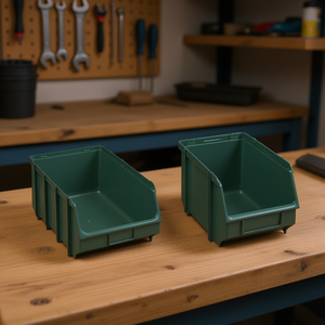 TTAKE Combo Box Container <b>Tool</b> <b>Storage</b> Bin 12x8x6 Inches For Workshop Organization - Product Image 3