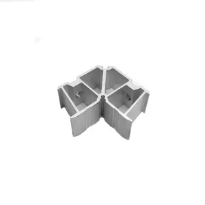 Joint d'angle en aluminium moulé monobloc 4560 joint d'angle pour cloisons sèches profilé en aluminium raccord de connecteur en aluminium OEM