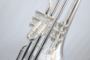 Trombones Focustyle Tone en sib <span class=keywords><strong>ou</strong></span> C Corps en laiton et <span class=keywords><strong>trombone</strong></span> plaqué argent - Product Image 4