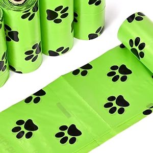 ถุงเก็บอุจจาระสุนัข Huamaohengchun แบบม้วน ทนทานต่อการฉีกขาด สำหรับทำความสะอาดของเสียสุนัข พาลูกสุนัขเดินเล่น และการเดินทาง (สีเขียว) - Product Image 2