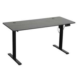 Meja komputer berdiri besar Manual, Meja Laptop angkat penyesuaian tinggi untuk komersial rumah kantor nyaman - Product Image 2