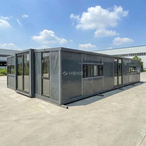 <span class=keywords><strong>Maison</strong></span> préfabriqué<span class=keywords><strong>e</strong></span> modulaire mobile et portable en acier léger, extensible et pliable, prête à être expédié<span class=keywords><strong>e</strong></span> (20 pieds, 40 pieds) - Product Image 1