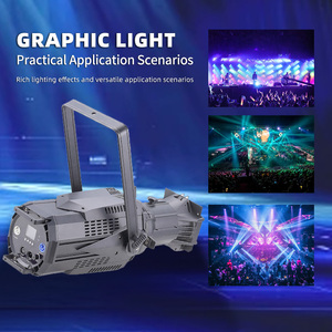 Nueva Luz LED de Escenario de 300W RGBW, Foco Elipsoidal LED Leko, Iluminación LED para Teatro, Adecuada para Escenarios de Teatro/Ópera - Product Image 1