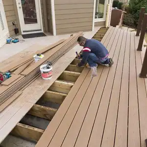 LYW all'ingrosso Decking composito WPC resistente alle incrinature