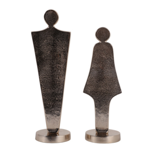 Statua Moderna in Metallo, Scultura Decorativa per Soggiorno, Ufficio, Mensola, Tavolino da Caffè - Product Image 4