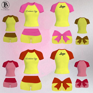 Completo Estivo <span class=keywords><strong>Donna</strong></span> 2026: Nuovo Arrivo Set Due Pezzi con Pantaloncini e Maglia a Maniche Corte, Vestibilità Aderente, Ideale per Ragazze Alte - Tuta Sportiva Estiva - Product Image 1