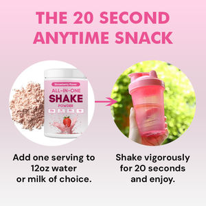 Bouteille <span class=keywords><strong>shaker</strong></span> étiquette personnalisée superaliments à base de plantes nutriments remplacement de repas fraise protéine shake en poudre - Product Image 6