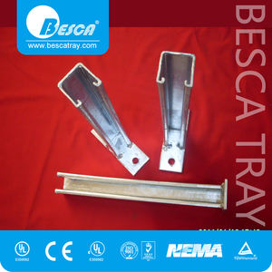 Bestseller: Feuerverzinkte Unistrut-Montageschiene aus massivem Stahl und geschlitzte C-Profil-Stahlschiene für Solarprojekte - Product Image 4