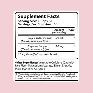 Cápsula de vinagre de sidra de manzana OEM con pimienta de Cayena que ayuda a mantener su sistema inmunológico funcionando sin problemas - Product Image 6