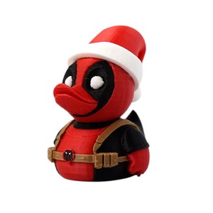 Vashine 3D Giáng Sinh Vịt Vui Đồ Chơi Trang Trí Nội Thất Hộp Mù Sinh Thái Tùy Chỉnh Tay Fan Mát Tiện Ích Sáng Tạo Nhựa Thủ Công Mỹ Nghệ Toi - Product Image 1