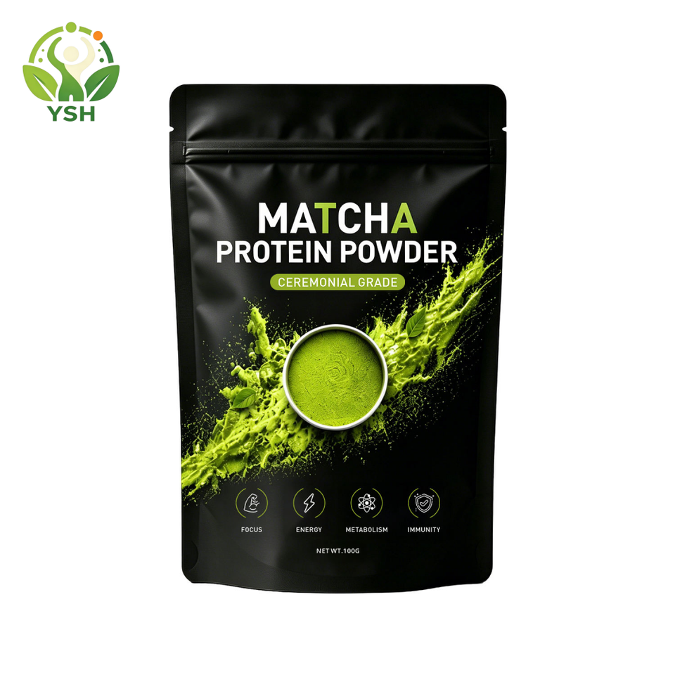 YSH OEM Private Label Matcha Protein Powder 26 g Yeast Protein Coconut ...