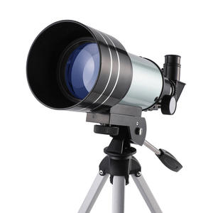 Telescopio astronómico F30070 plateado profesional para observación de estrellas para niños y estudiantes, visión nocturna de alta magnificación - Product Image 2