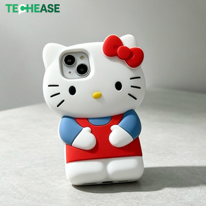 <span class=keywords><strong>Cover</strong></span> in Silicone <span class=keywords><strong>Hello</strong></span> <span class=keywords><strong>Kitty</strong></span> Cartone Animato Ragazza Carina per iPhone 17 Air, Custodia Morbida Antiurto Impermeabile per Cellulare, Accessorio Telefono, Ingrosso - Product Image 3