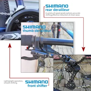 Mtb 29 pollici cicli da corsa per uomo macce/bicicletta mtb telaio in alluminio mtb imitazione fibra di carbonio