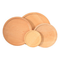 Ensemble de Plats à Pizza Personnalisés de Style Luxe en Bois de Hêtre Écologique, Planche à Découper de Cuisine, Plateau à Fromage, Fruits, Pain et Aliments