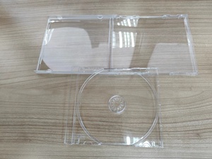 Hộp đựng đĩa <span class=keywords><strong>CD</strong></span> bằng acrylic trong suốt 10.4mm, có khay đựng, dùng để lưu trữ album nhạc - Product Image 3